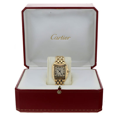 Cartier Panthere  W25014B9 White Dial 27.5 x 37.5