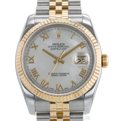Rolex Datejust 36 116233 Mother of Pearl Dial 36