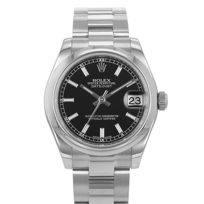 Rolex Datejust 31 178240 Black Dial 31