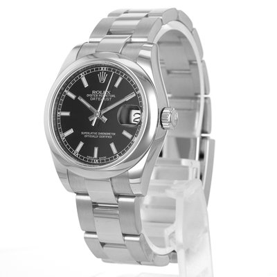 Rolex Datejust 31 178240 Black Dial 31