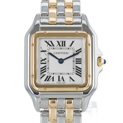 Cartier Panther W2PN0007 4017 White Dial 27x36