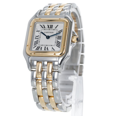 Cartier Panther W2PN0007 4017 White Dial 27x36