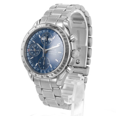Omega Speedmaster Day Date 3523.80.00 Blue Dial 39
