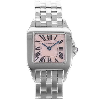 Cartier Santos Demoiselle W25075Z5 2698 Mother of Pearl Dial 20