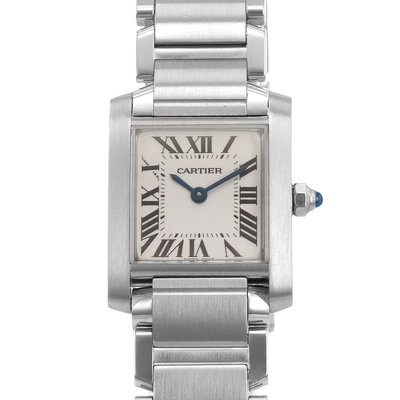 Cartier Tank Francaise Small W51008Q3 2384 Silver Dial 20