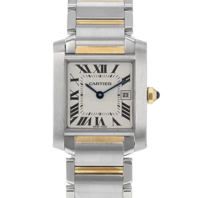 Cartier Tank Francaise W51012Q4 2465 Silver Dial 25