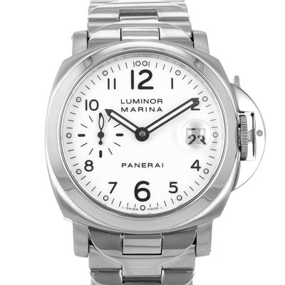 Panerai Luminor Marina  PAM00051 White Dial 40