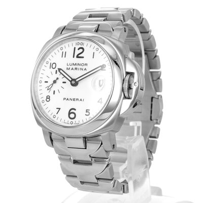 Panerai Luminor Marina  PAM00051 White Dial 40