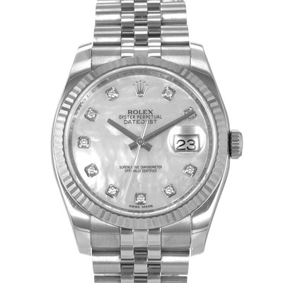 Rolex Datejust 36 116234 Mother of Pearl Dial 36