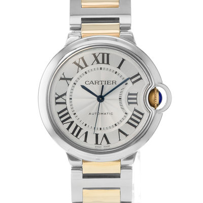 Cartier Ballon Bleu 36mm W6920047 3284 Silver Dial 36