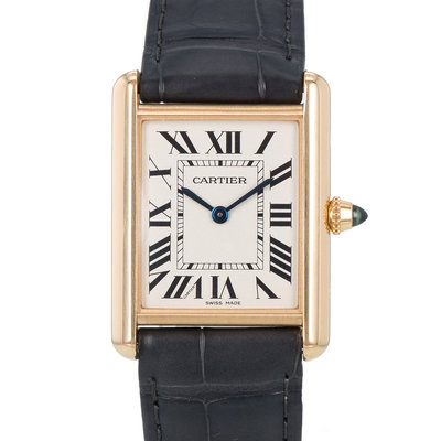 Cartier Tank Louis WGTA0067 4397 Silver Dial 25x33