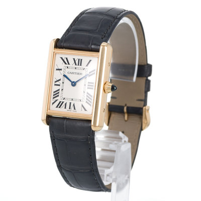 Cartier Tank Louis WGTA0067 4397 Silver Dial 25x33