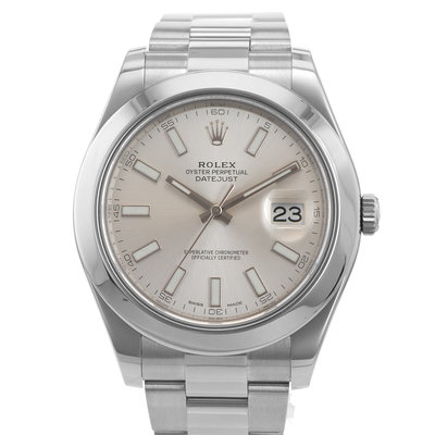 Rolex Datejust II 116300 Silver Dial 41