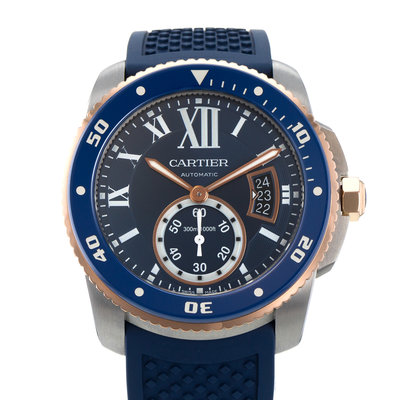 Cartier Calibre Diver W2CA0009 3729 Blue Dial 42