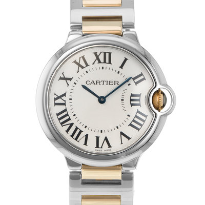 Cartier Ballon Bleu 36mm W69008Z3 3005 Silver Dial 36