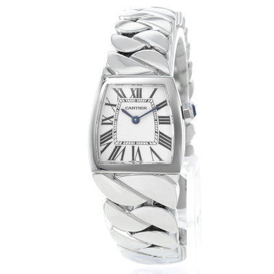 Cartier La Dona W660012I 2902 Silver Dial 22
