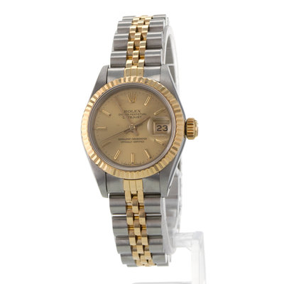 Rolex Datejust 26 69173 Yellow Dial 26