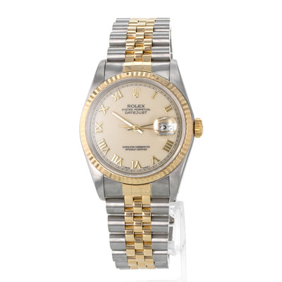 Rolex Datejust 36 16233 Yellow Dial 36