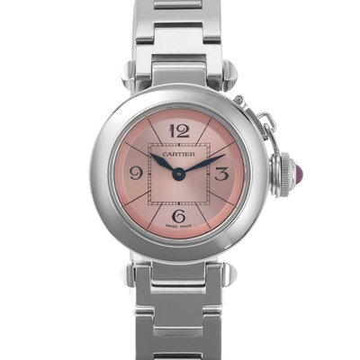 Cartier Miss Pasha W3140008 2973 Pink Dial 27