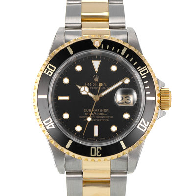 Rolex Submariner 16613 Black Dial 40