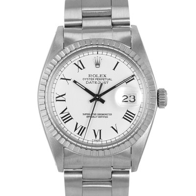 Rolex Datejust 36 16220 White Dial 36