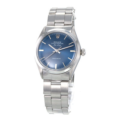 Rolex Air King 5500 Blue Dial 34
