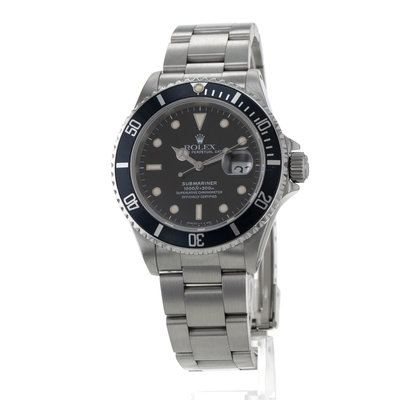 Rolex Submariner 16610 Black Dial 40