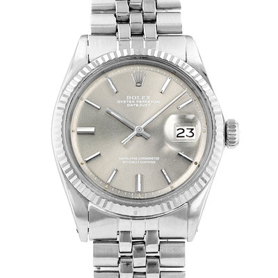 Rolex Datejust 36 1601 Silver Dial 36