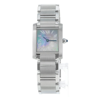 Cartier Tank Francaise W51034Q3 2384 Mother of pearl Dial 20