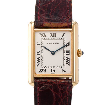 Cartier Tank Louis 81052 Silver Dial 23.5x30