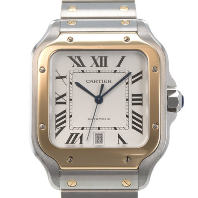 Cartier Santos W2SA0009 Silver Dial 40