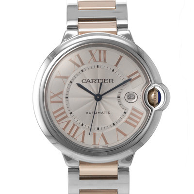 Cartier Ballon Bleu 42mm W6920095 3765 Silver Dial 42