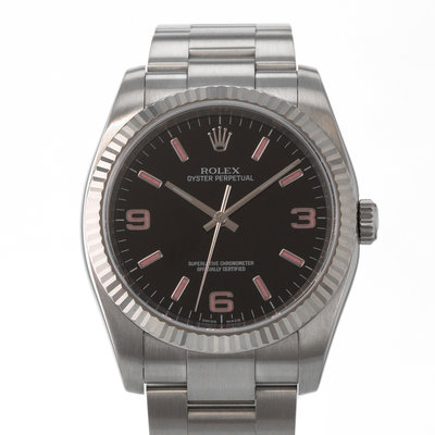 Rolex Oyster Perpetual 116034 Black Dial 36