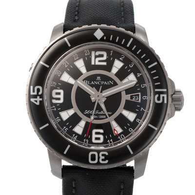 Blancpain 500 Fathoms 50021-12B30-52B Black Dial 48