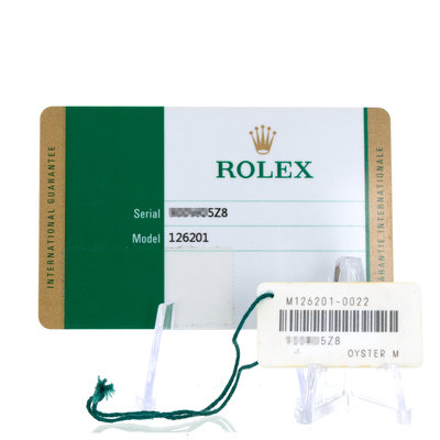 Rolex Datejust 36 126201 Mother of Pearl Dial 36