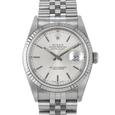 Rolex Datejust 36 16234 Silver Dial 36