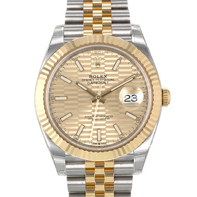 Rolex Datejust 41 126333 Yellow Dial 41