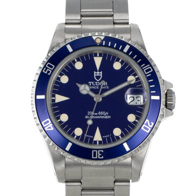 Tudor Submariner 75190 Blue Dial 36