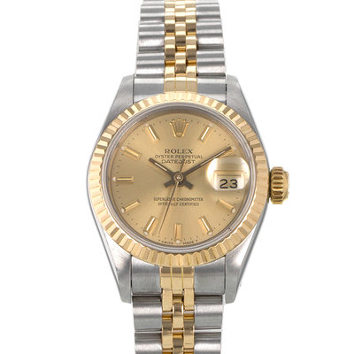 Rolex Datejust 26 69173 Champagne Dial 26