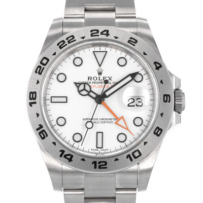 Rolex Explorer II 216570 White Dial 42