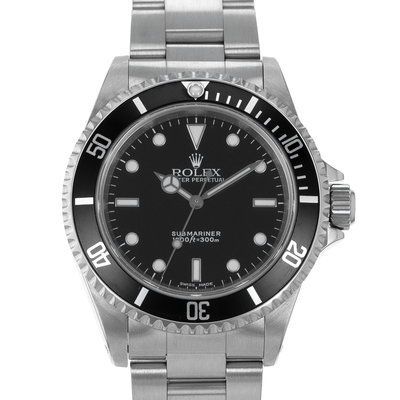 Rolex Submariner 14060 Black Dial 40