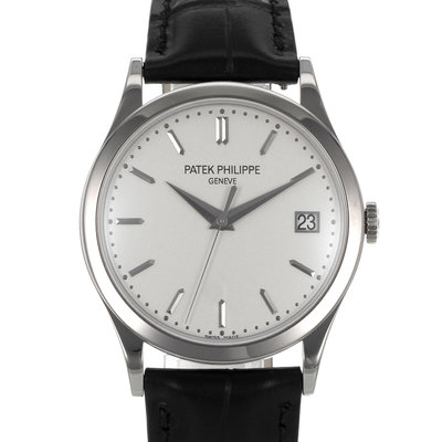 Patek Philippe Calatrava 5296G Silver Dial 38