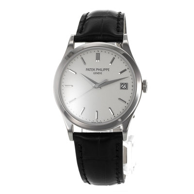 Patek Philippe Calatrava 5296G Silver Dial 38