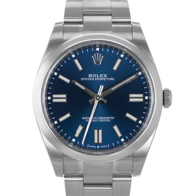 Rolex Oyster Perpetual 41 124300 Blue Dial 41