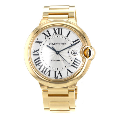 Cartier Ballon Bleu 42mm W69005Z2 2998 Silver Dial 42