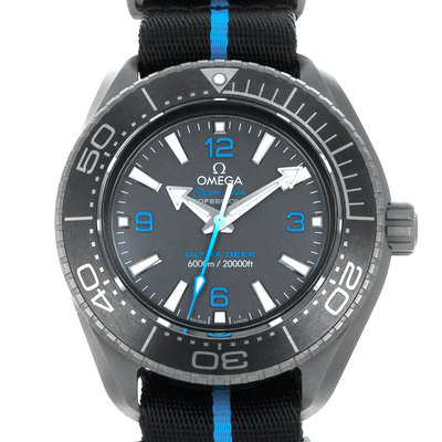 Omega Seamaster Ultra Deep 6000M 215.92.46.21.01.001 Black Dial 45