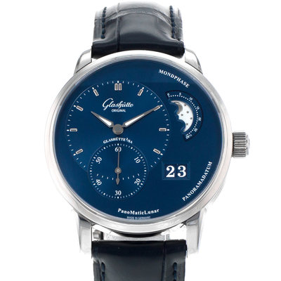 Glashutte Original PanoMaticLunar 1-90-02-46-32 Blue Dial 40