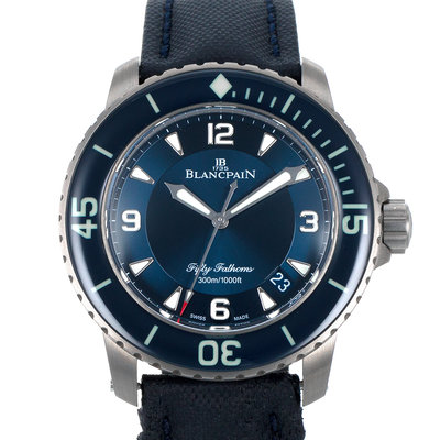 Blancpain Fifty Fathoms 5015-12B40 Blue Dial 45