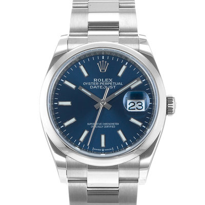 Rolex Datejust 36 126200 Blue Dial 36
