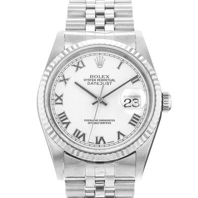 Rolex Datejust 36 16234 White Dial 36
